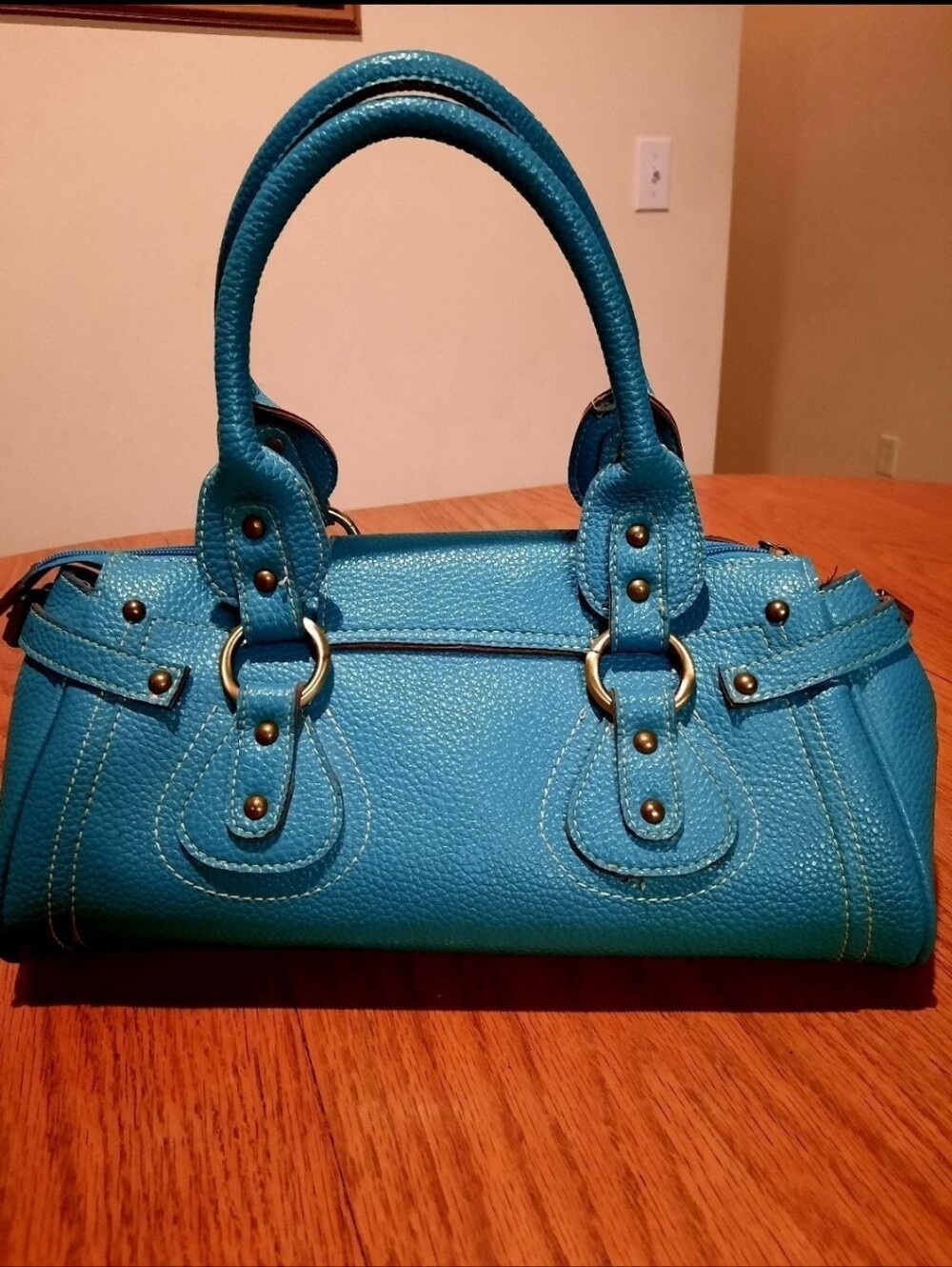 SUSANNA Vintage Genuine Leather Handbag - Picture 2 of 6
